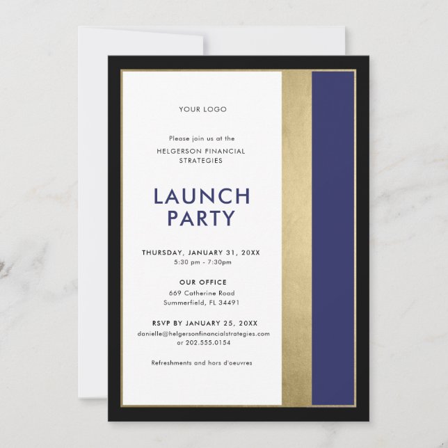 Invitation commerciale (Devant)