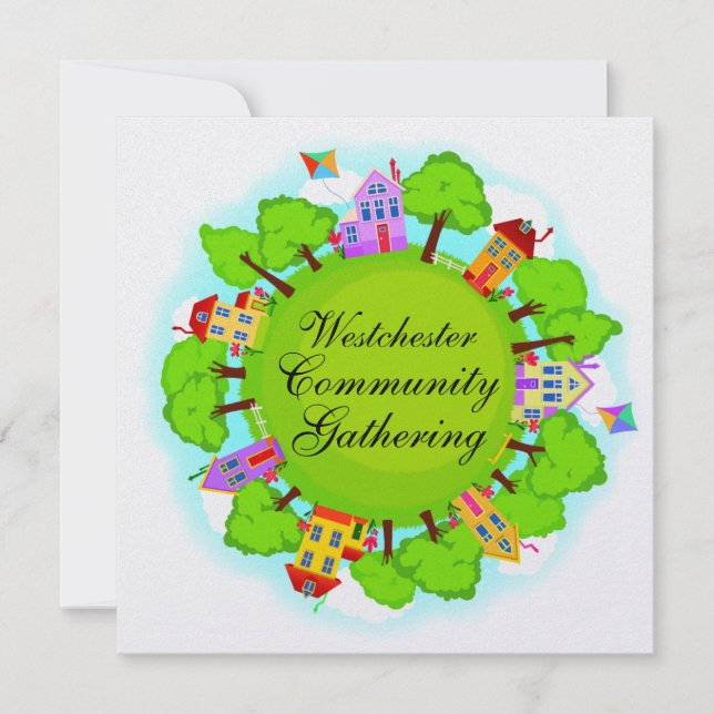 Invitation Communauté - Événement de voisinage - SRF (Devant)