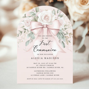 Invitation communion Bow & Blossom