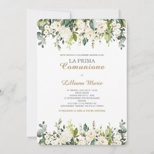 Invitation Communion Fille Invitation