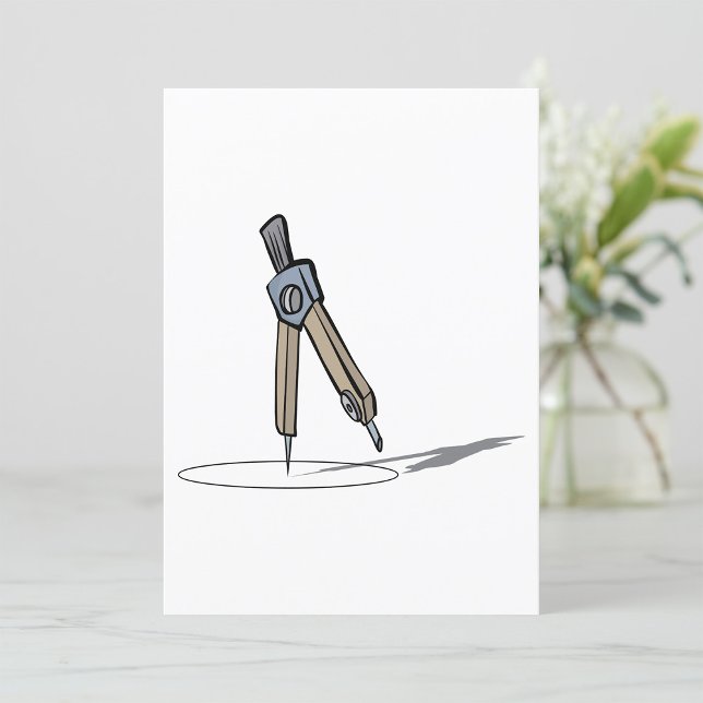 Invitation Compas de dessin outil de géométrie (Créateur téléchargé)