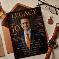 Conception d'anniversaire Legacy pour lui – Étique