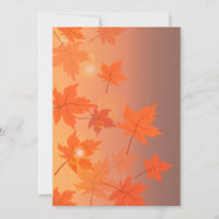 Conception d'automne avec feuilles d'érable et eff