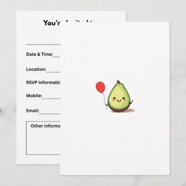 Invitation Conception d'avocat, thème d'avocat (Devant / Derrière)