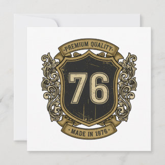 Invitation Conception de qualité supérieure du blason vintage