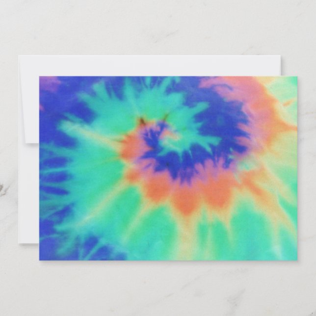 Invitation Conception de regard de colorant (Devant)