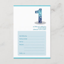 conception du premier anniversaire du bébé garçon