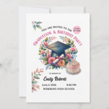 Conception Florale pour la Remise de Diplômes et F