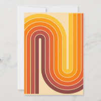 Conception géométrique de style Vintage rétro