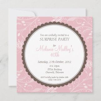 Invitation CONCEPTION PERSONNALISÉE :: pour Kelly