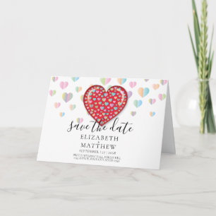 Invitation Conception simple et élégante pour la date de sauv