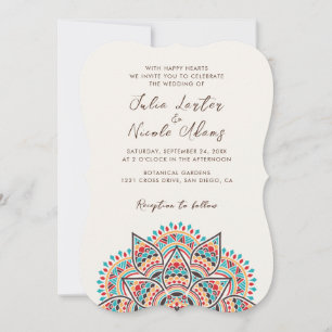 Invitation Conceptions de mandalas classiques