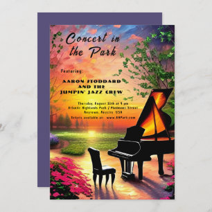 Invitation Concert dans le parc