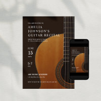 Concert de musique classique de guitare Récital