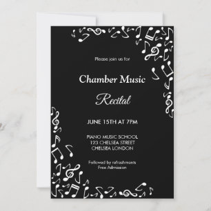 Invitation Concert de musique classique en chambre