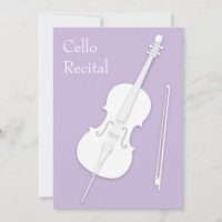Concert de musique de violoncelle blanc et d'arche