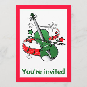 Invitation Concert musical avec le violon