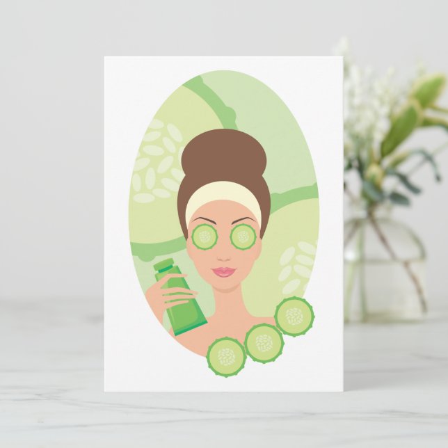 Invitation Concombre (Debout devant)