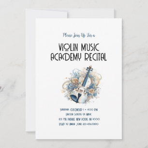 Invitation Concours annuel spécial de l'Académie de musique v