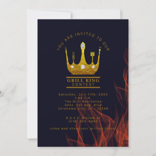 Invitation Concours Grill King Party