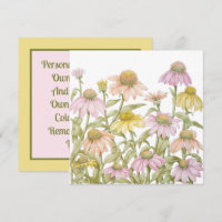 Coneflowers Watercolor