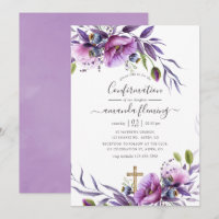 Confirmation de floraison violet pourpre du pavot