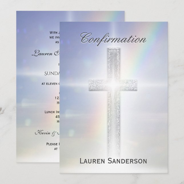 Invitation Confirmations (Devant / Derrière)