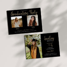 Invitation conjointe de la Partie de graduation -