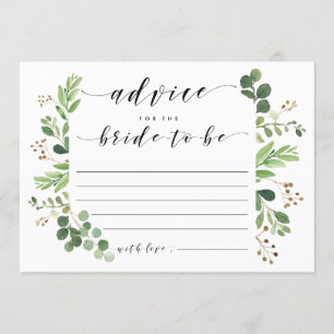 Invitation Conseil pour que la mariée soit une douche de mari