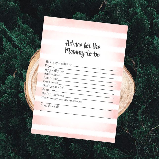 Invitation Conseil Rose Tan Bunny Pour Mommy Douche Jeu (Créateur téléchargé)