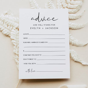 Invitation Conseil STELLA et bien souhaits pour mariée et cha