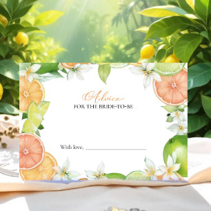 Invitation Conseils de Fête des mariées de Squeeze pour la ca