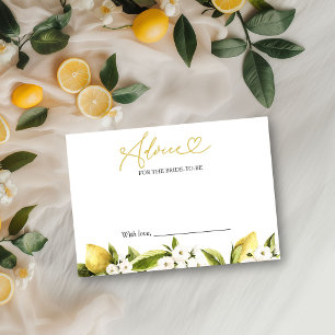 Invitation Conseils pour la mariée pour une fête de fiançaill