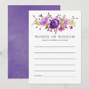 Invitation Conseils pour une Baby Shower aux couleurs aquarel