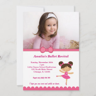 Invitation Considérant Ballet