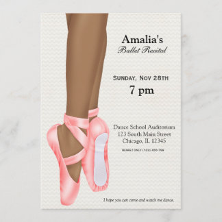 Invitation Considérant Ballet