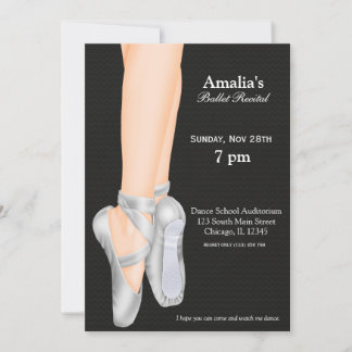 Invitation Considérant Ballet