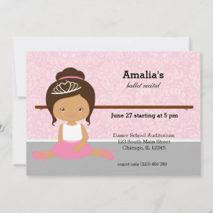 Invitation Considérant Ballet