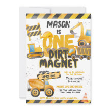 Construction, Camion de vidange 1er anniversaire