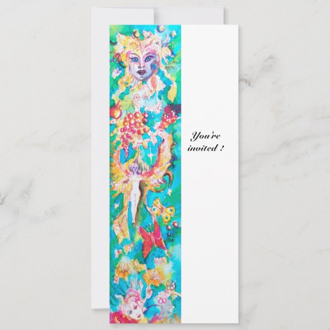 INVITATION CONTE DE FÉE AU RAISIN 5 (Devant)