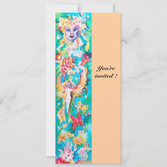 INVITATION CONTE DE FÉE AU RAISIN 5 (Devant)