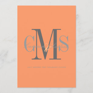 Invitation Contemporain/classe/orange+épice/DIYcolor