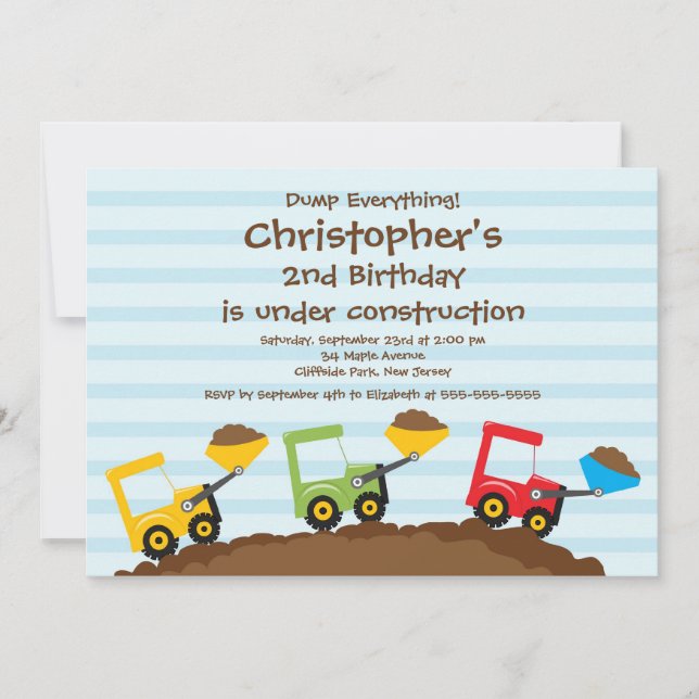 Invitation Conversations pour la fête d'anniversaire de Cute  (Devant)
