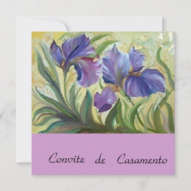 Invitation convite de casamento (Devant)