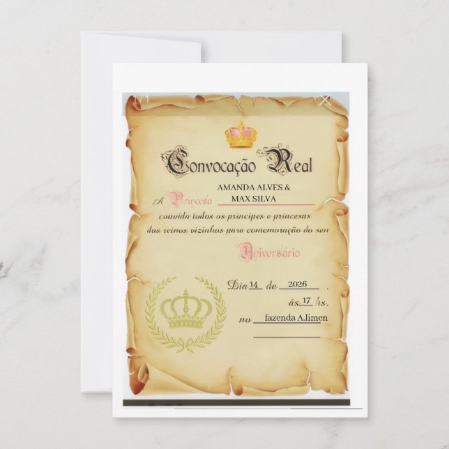 Invitation convites de casamento (Devant)