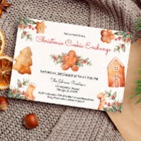 cookie de Noël échange de petits gâteaux de pain d