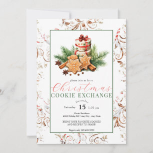 Invitation Cookie de Noël Exchange