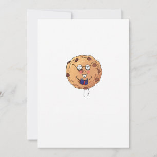 Invitation Cookie, thème de nourriture mignonne