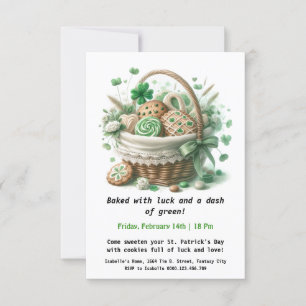 Invitation Cookies de la Saint-Patrick – Chance et Amour Douc