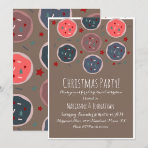 Invitation Cookies de Noël doux Échange d'arroseurs